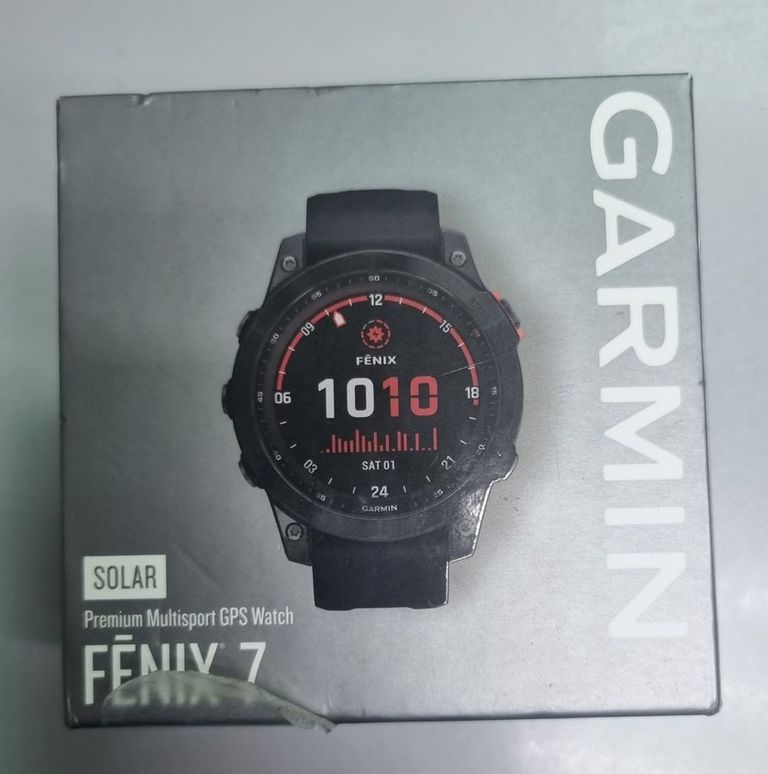Купити Garmin fenix 7 solar slate Б/У