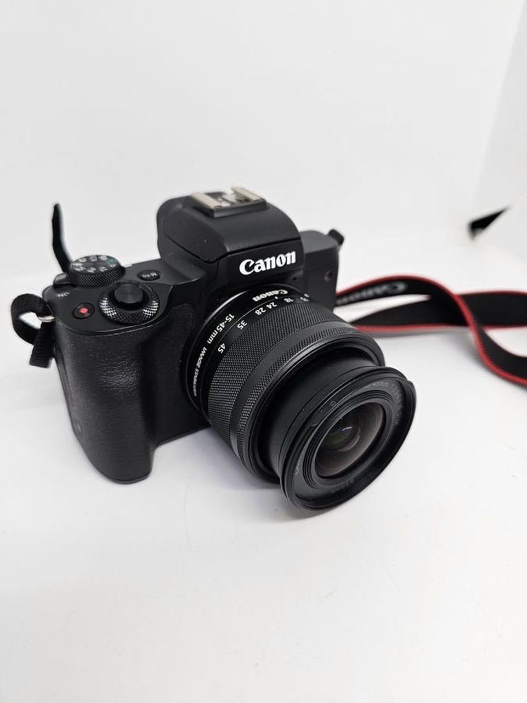 Canon EOS M50 Mark II kit (15-45mm) IS STM Black (4728C043) Код:01-200772673. Зображення 10