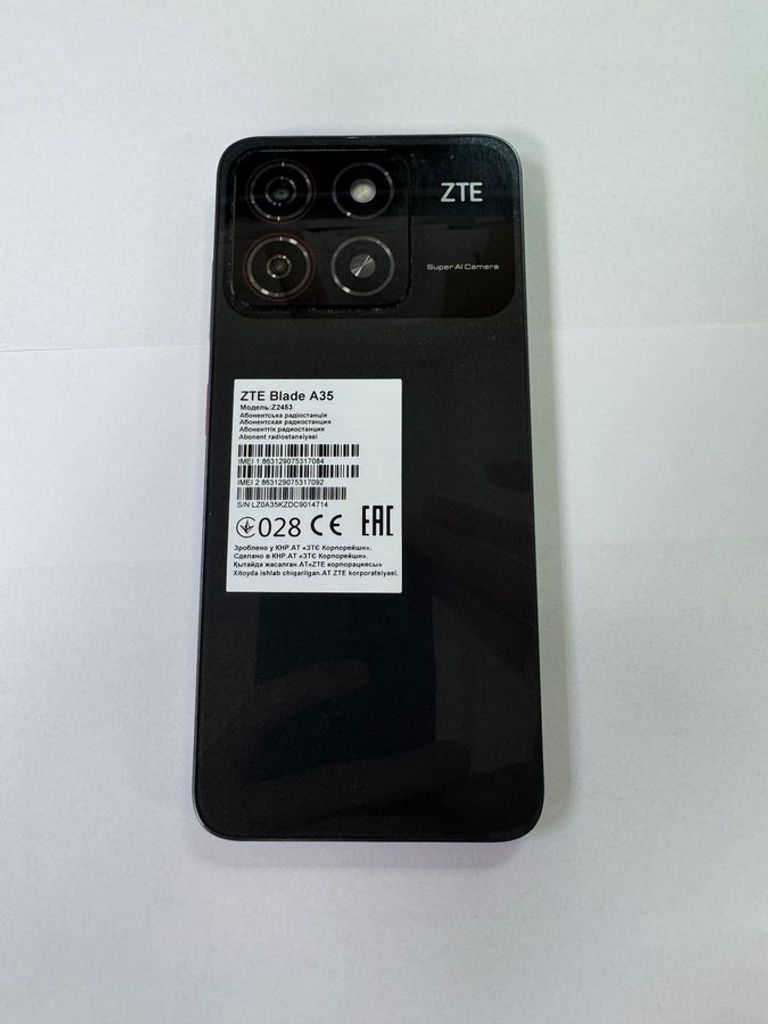 Купить Zte Blade A35 2/64GB Black Б/У
