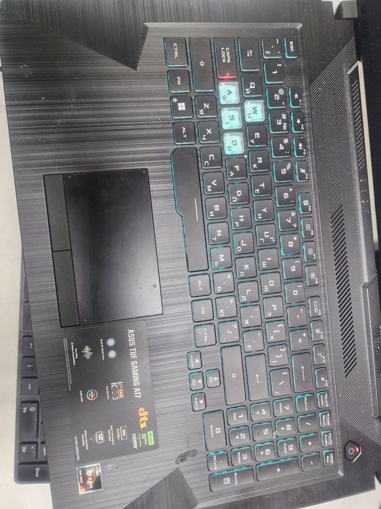 Купити Asus 17/ryzen 5 7535hs ddr5/16gb ddr5/ssd 512 gb/geforce rtx2050 4gb Б/У