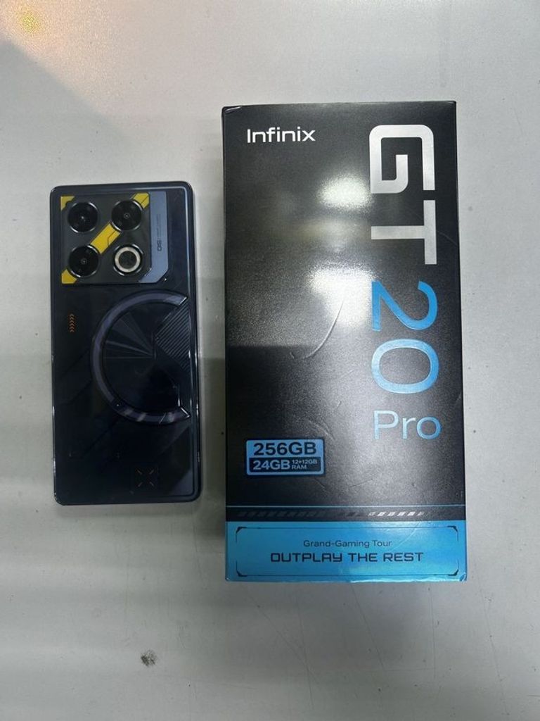 Объявление Infinix GT 20 Pro 12/256GB Mecha Blue (4894947022159) Б/У