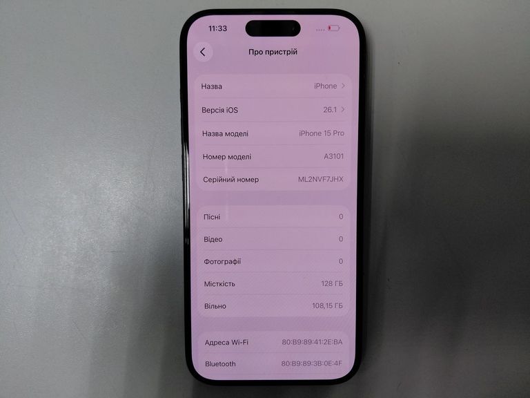 Дешиво Apple iphone 15 pro 128gb с ломбарда