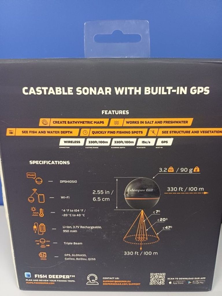 Deeper Smart Sonar PRO+ 2.0 (ITGAM1080) Код:01-200815635. Зображення 7
