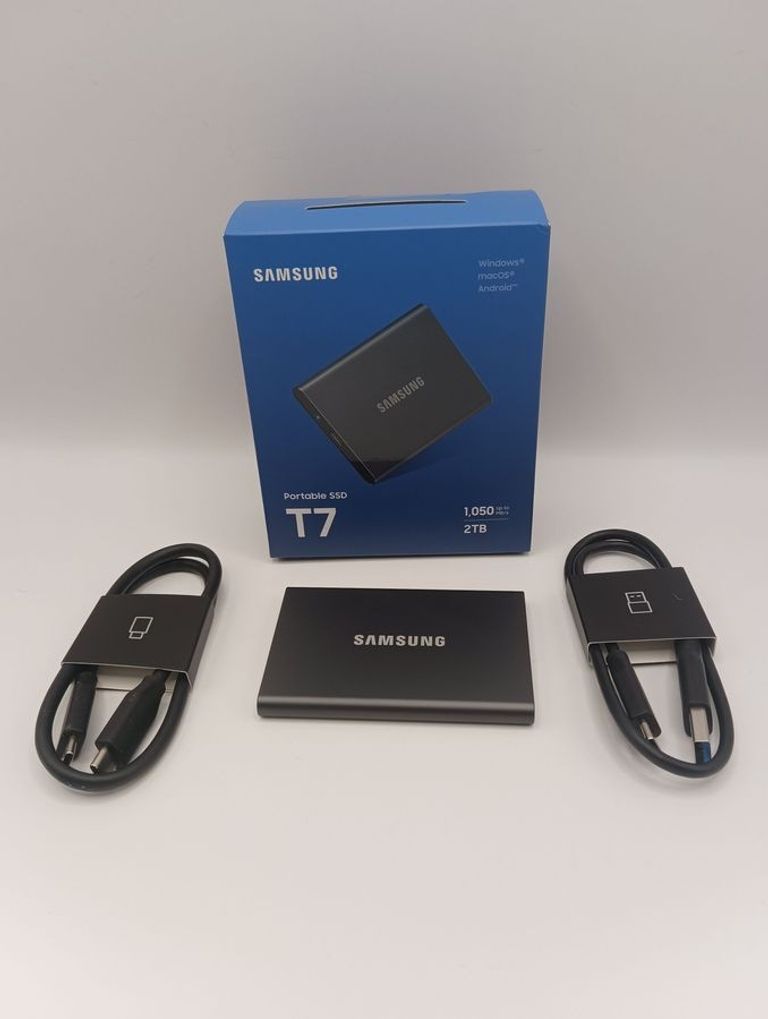 Купить Samsung t7 2 tb indigo Б/У