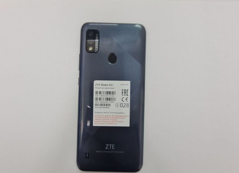 Дешиво Zte Blade A51 2/32GB Blue с ломбарда