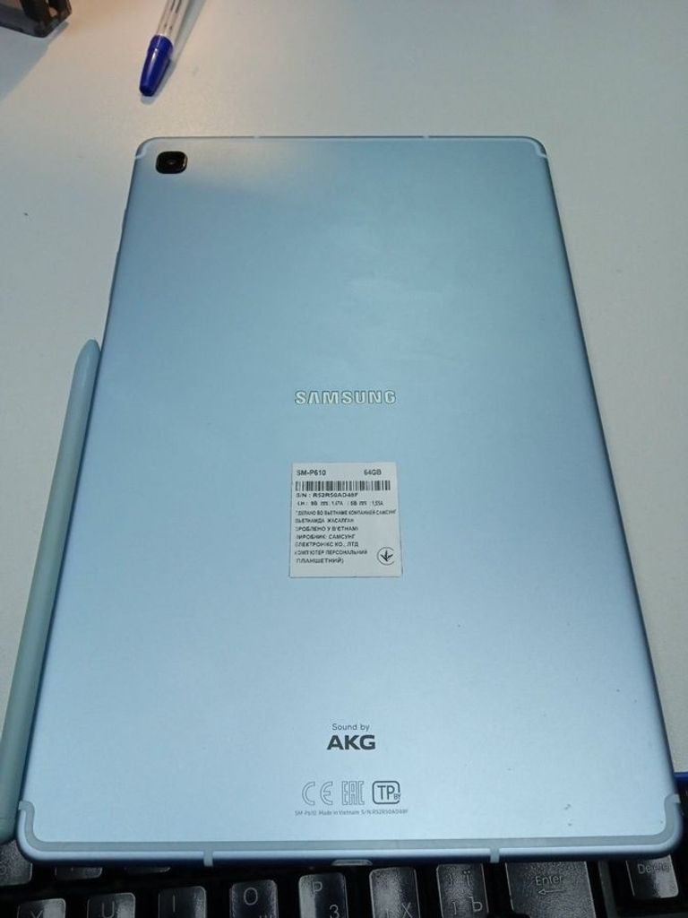 Дешево Samsung galaxy tab s6 lite 2020р sm-p610 wi-fi 4/64 gb з ломбарду