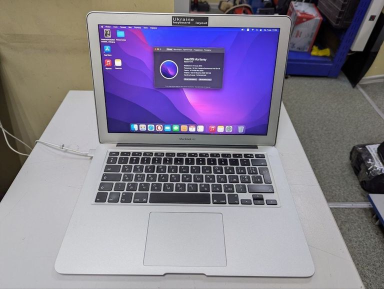 Купить Apple a1466/core i5 1,8 ghz/ram 8gb/ssd 120gb/hd graphics 6000 Б/У