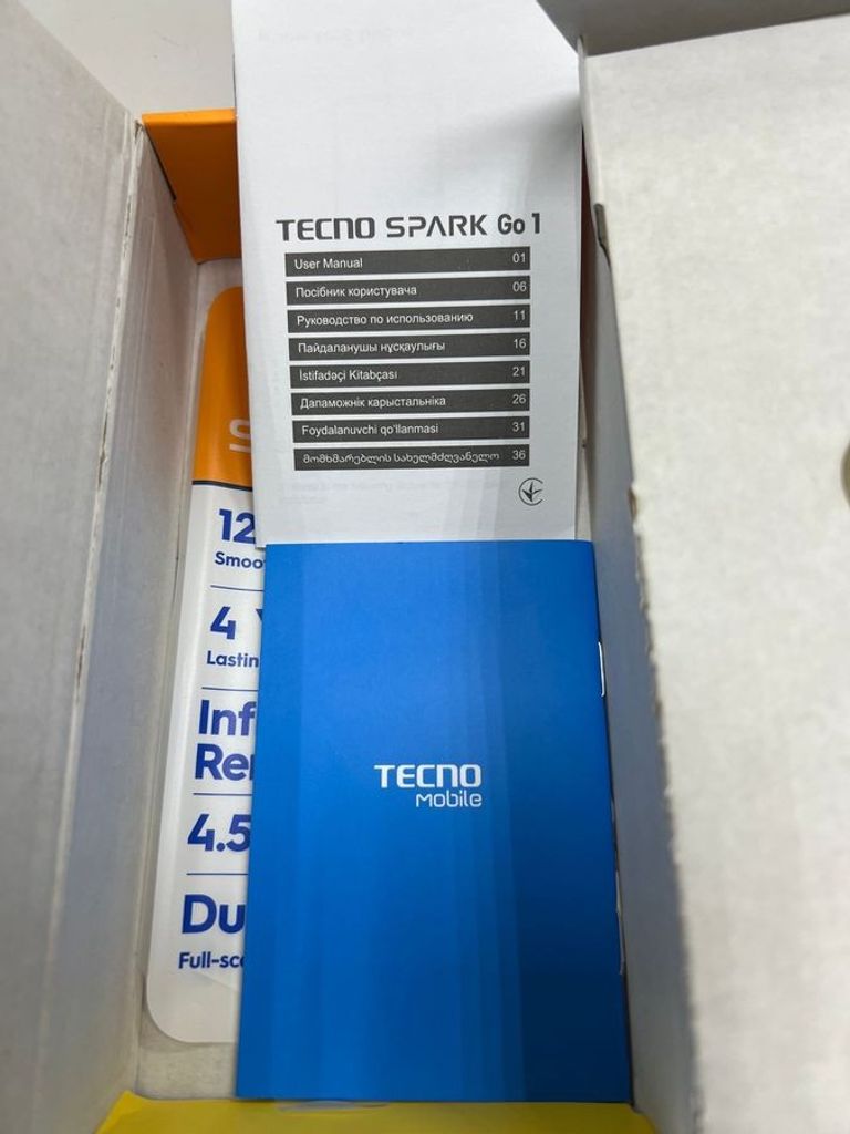 Tecno spark go 1 kl4 4/128gb Код:01-200839259. Изображение 5