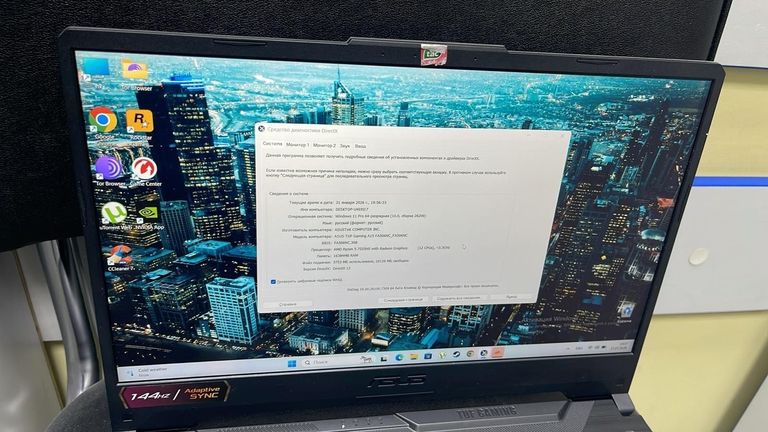 Дешево Asus 15/ryzen 5 7535hs ddr5/16gb ddr4/hdd *відсутній/ssd 512 gb/geforce rtx3050 4gb з ломбарду