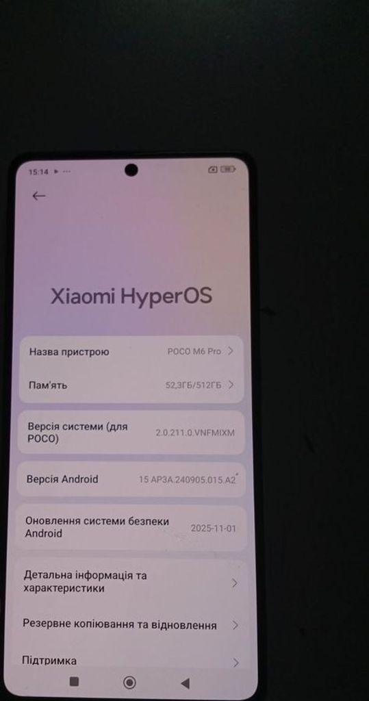 Дешево Xiaomi Poco M6 Pro 12/512GB Black з ломбарду