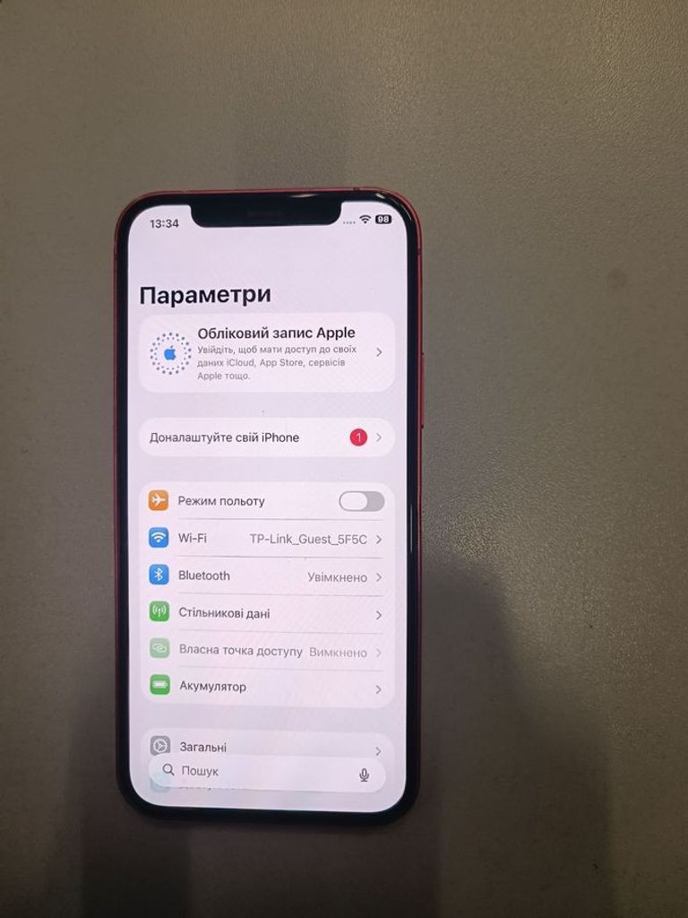 Оголошення Apple iPhone 12 64GB (PRODUCT)RED Б/У