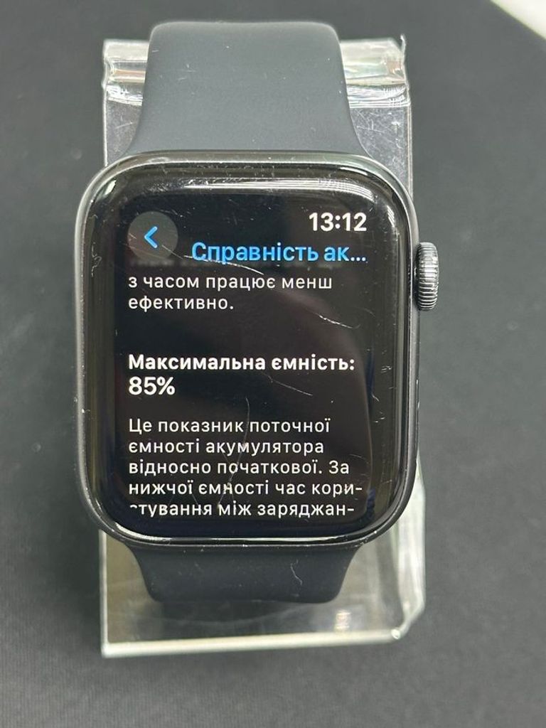 Apple watch series 5 gps 44mm aluminium case Код:01-200872942. Зображення 10