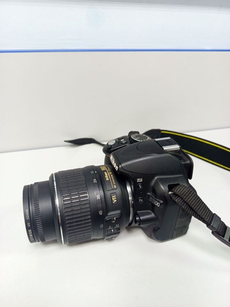 Объявление Nikon d3100 kit / af-s nikkor 18-55mm f:3,5-5,6g vr dx Б/У
