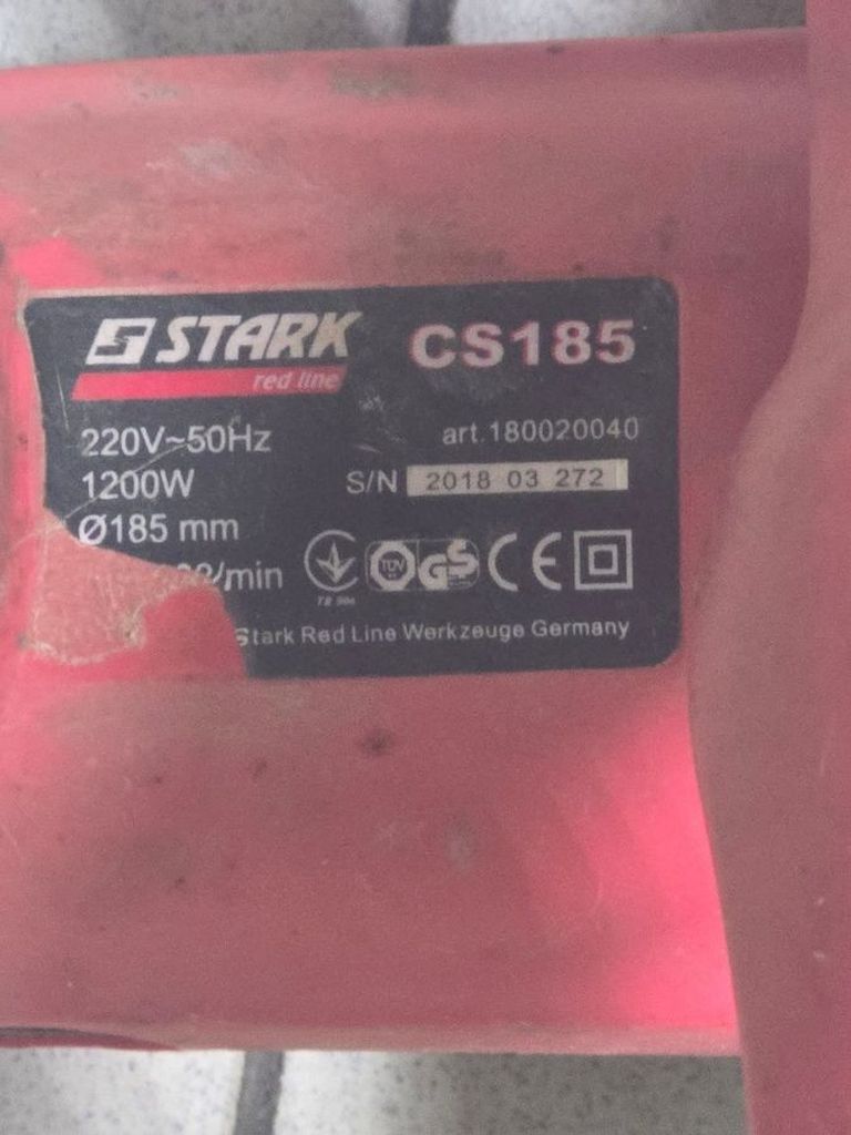 Stark CS 185 Код:01-200883498. Изображение 6