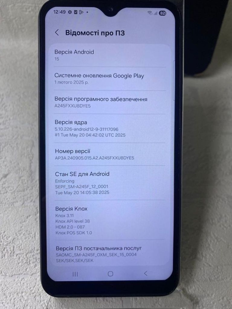 Оголошення Samsung galaxy a24 sm-a245f 6/128gb Б/У