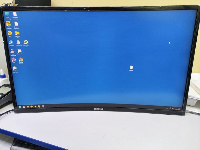 Купить Samsung c27f390fhi Б/У