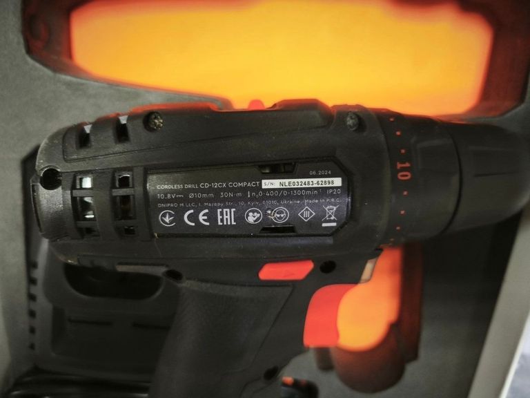 Розпродаж Dnipro-M cd-12cx compact 1акб зп, продавець Техноскарб