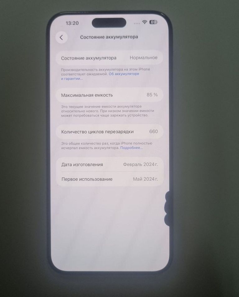 Оголошення Apple iphone 15 pro max 256gb Б/У