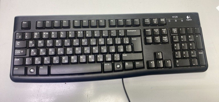 Купить Logitech k120 Б/У