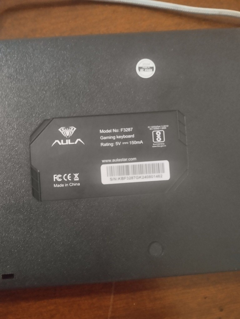 Оголошення Aula Wind F3287 Mechanical White/Grey KRGD Blue USB EN/UA (6948391240688) Б/У