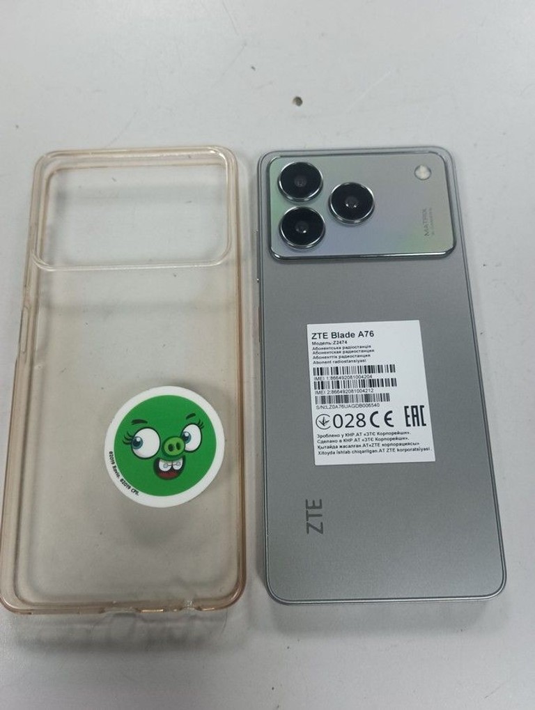 Оголошення Zte Blade A76 4/128GB Gray Б/У