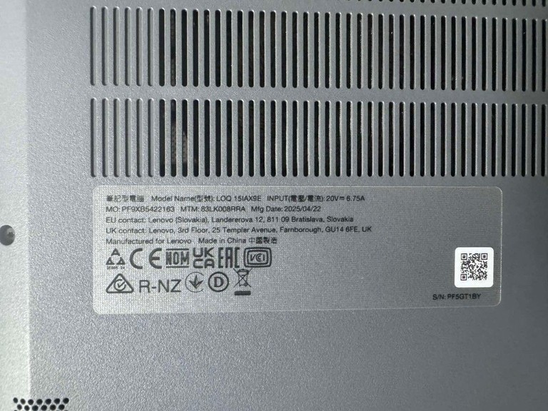 Lenovo 15/core i5-12450hx ddr5/16gb ddr5/hdd *відсутній/ssd 480 gb/geforce rtx2050 4gb Код:01-200991559. Изображение 5