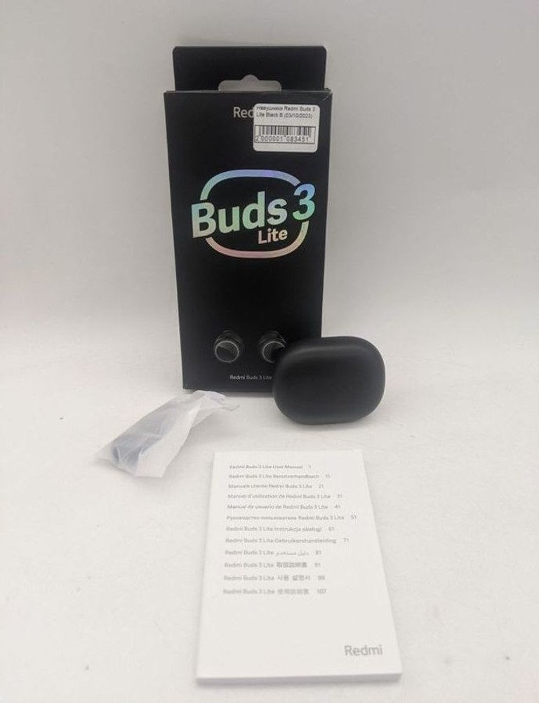 Купити Redmi buds 3 lite black Б/У