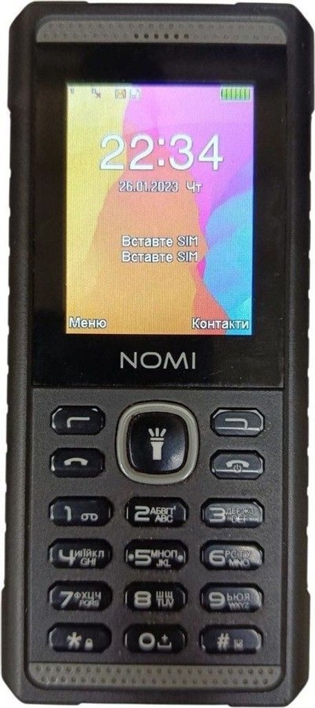 Купить Nomi i2420 Black Б/У