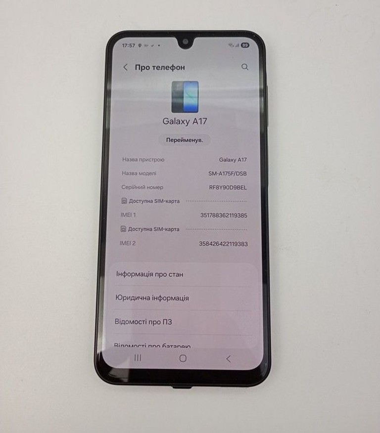 Samsung galaxy a17 4g 4/128gb Код:01-201027214. Зображення 5