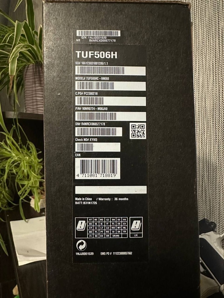 ASUS TUF Gaming F15 — i5-11400H / RTX 3050 Ti / 16GB RAM / 512GB SSD / 144Hz Код:null. Изображение 12