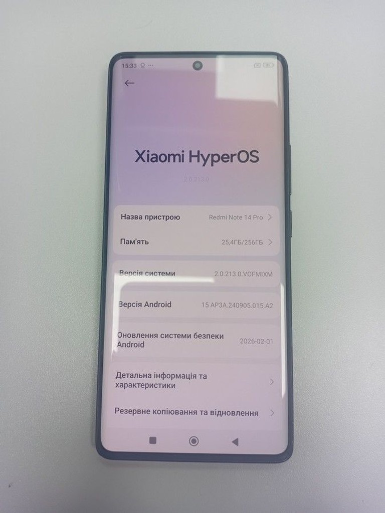 Купити Xiaomi redmi note 14 pro 8/256gb Б/У