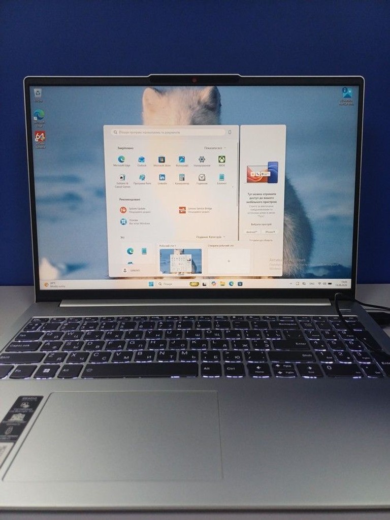 Lenovo 15/core i5-12450h ddr5/16gb ddr5/hdd *відсутній/ssd 512 gb/*інтегрована Код:01-201072228. Зображення 7