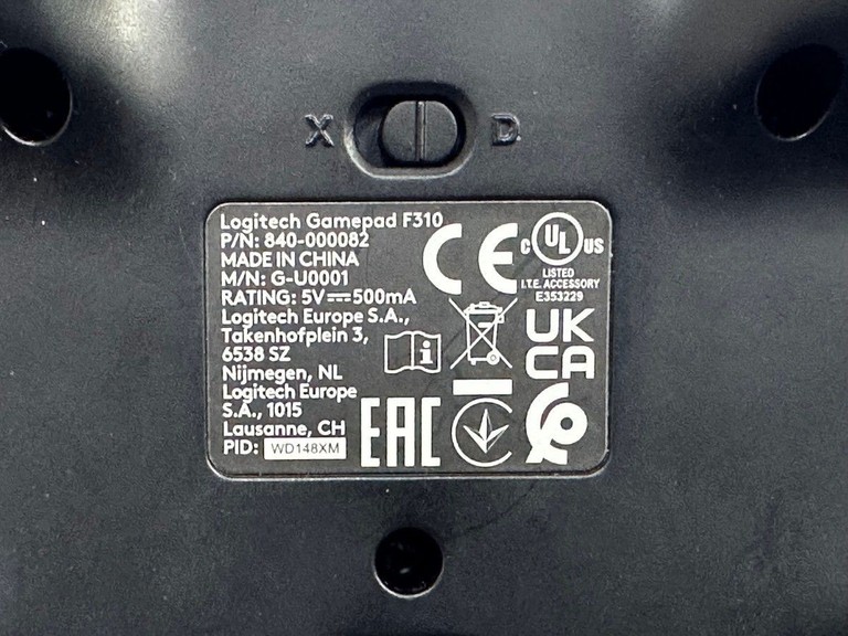 Розпродаж Logitech Gamepad F310, продавець Техноскарб