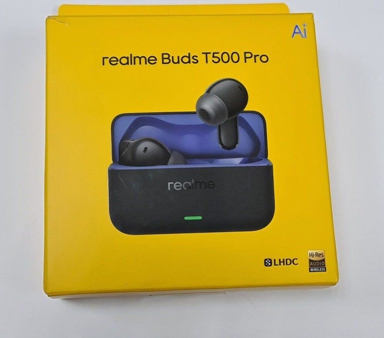 Realme Buds T500 Pro Liquor Chocolate Код:01-201107480. Зображення 6