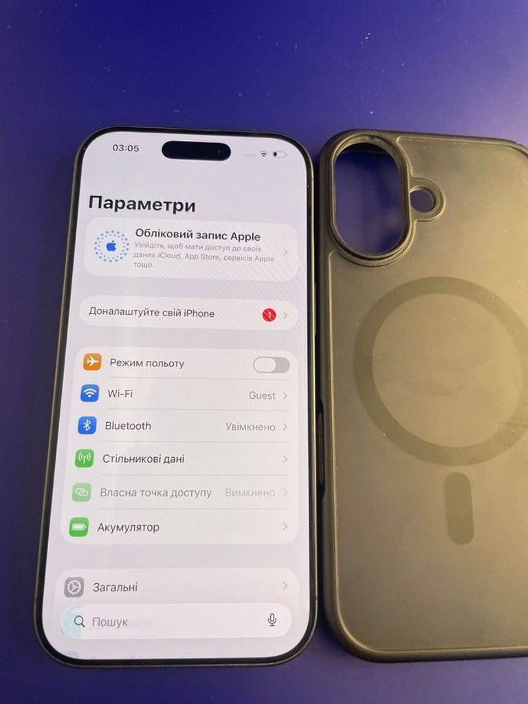 Apple iPhone 17 256GB Black (MG6J4) Код:01-201116847. Зображення 6