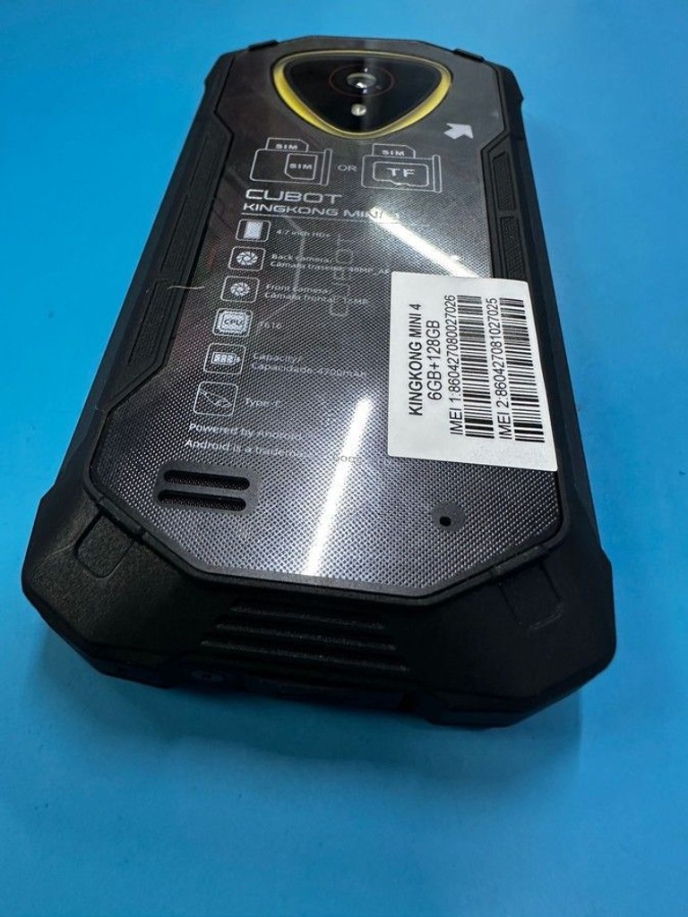Cubot KingKong Mini 4 6/128GB Black Код:01-201146354. Зображення 5