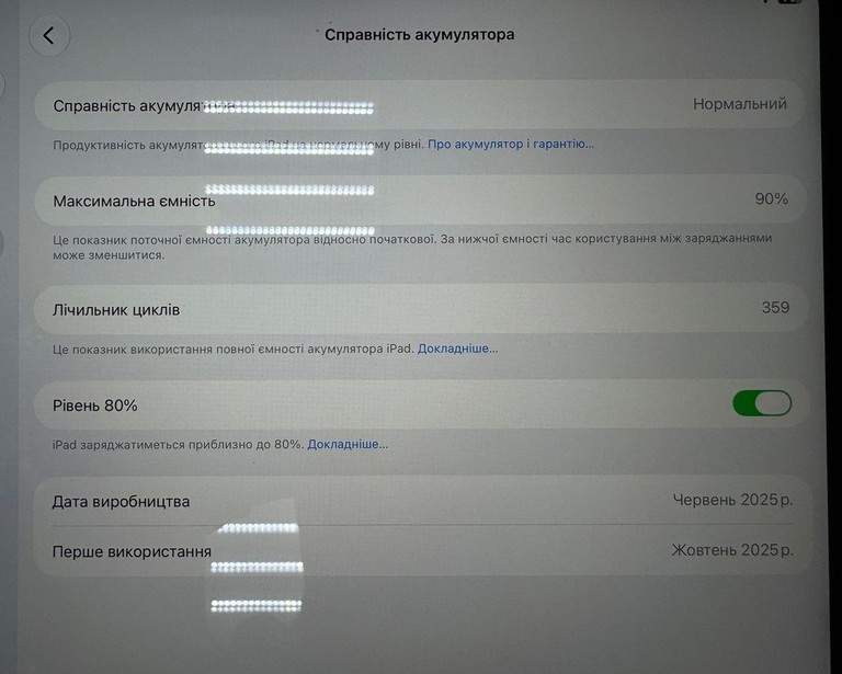 Дешево Apple ipad 2025 wi-fi 128gb з ломбарду