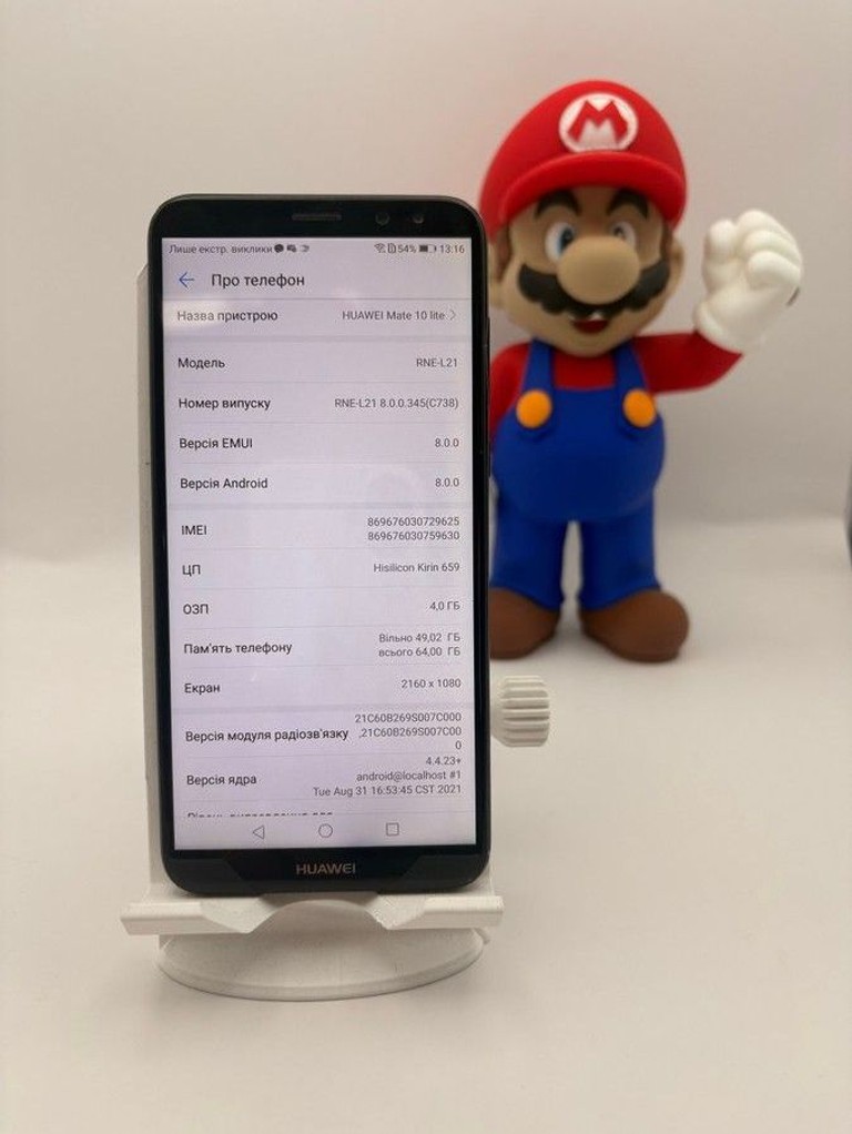 Купити Huawei mate 10 lite 4/64gb Б/У