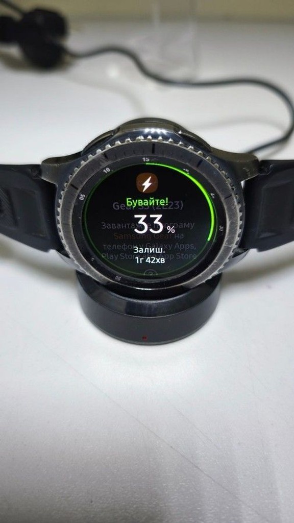Оголошення Samsung gear s3 frontier Б/У