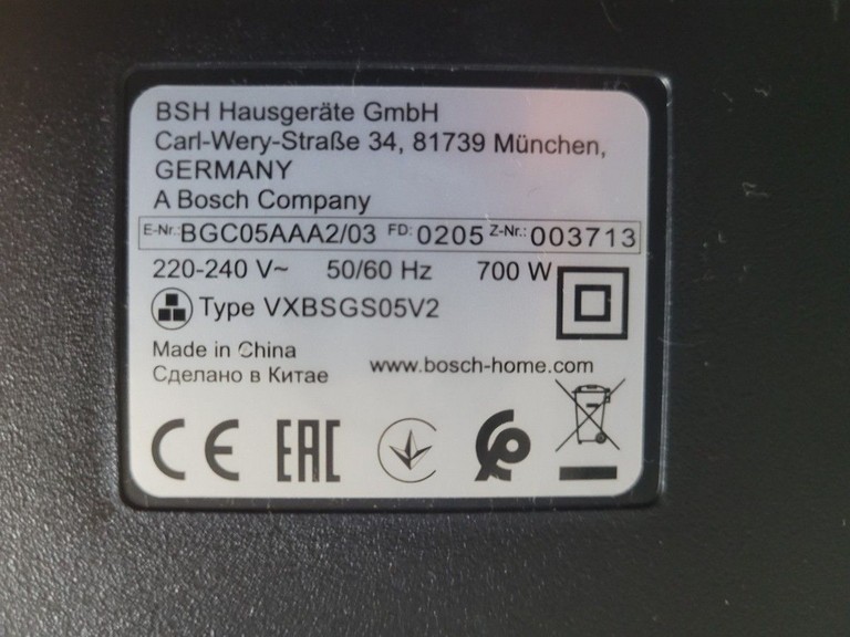 Bosch Serie 2 BGC05AAA2 Код:01-201159059. Изображение 7