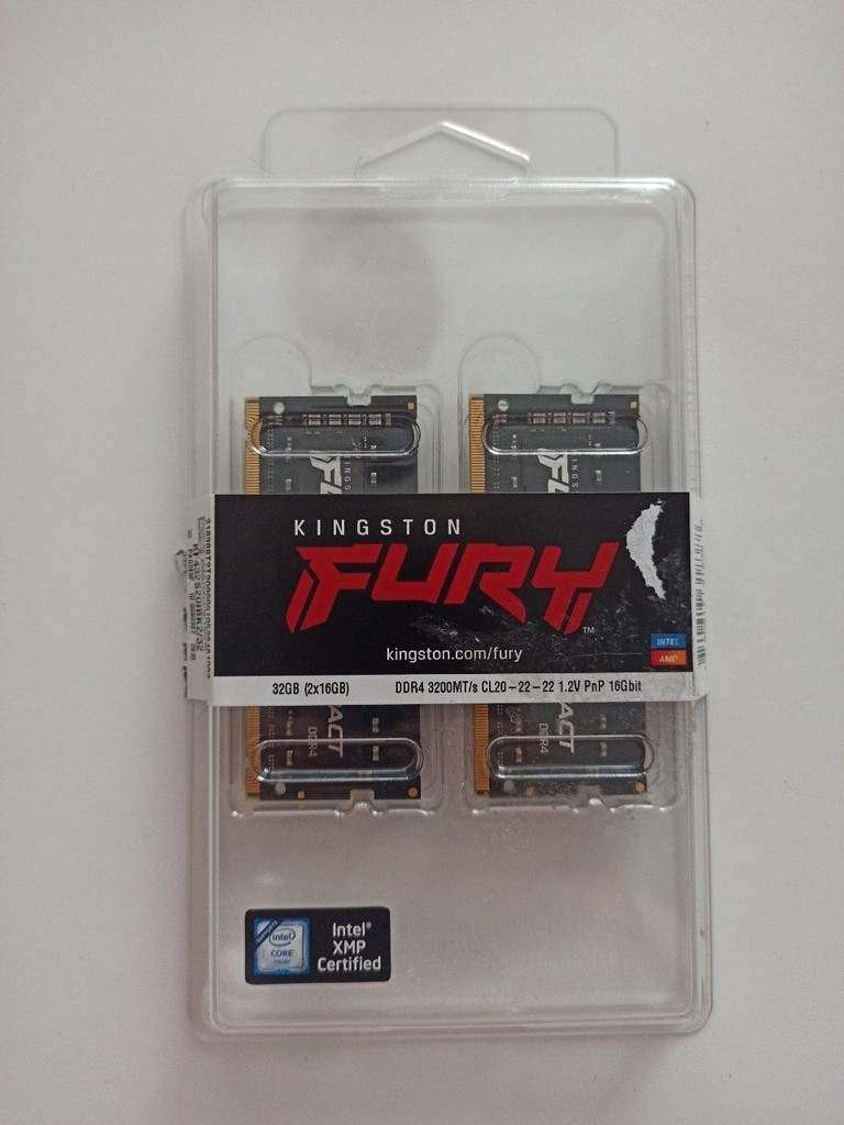 Купити Kingston fury 32 GB SO-DIMM DDR4 3200 MHz Impact (KF432S20IB/32) Б/У