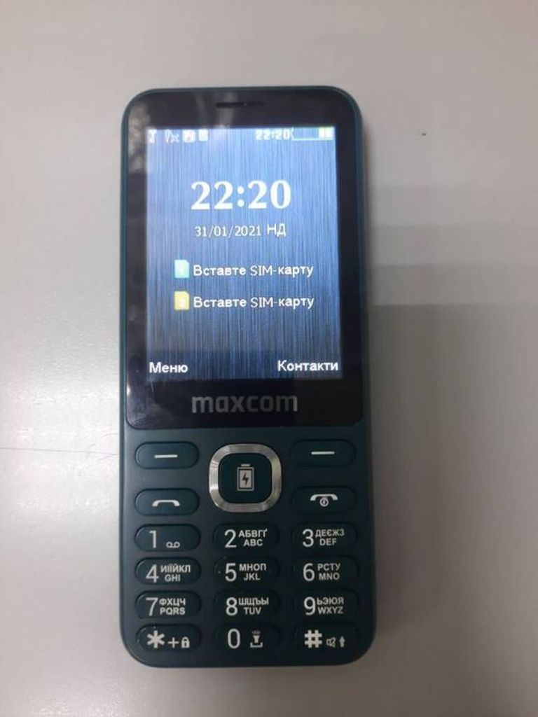 Купить Maxcom MM814 White Б/У