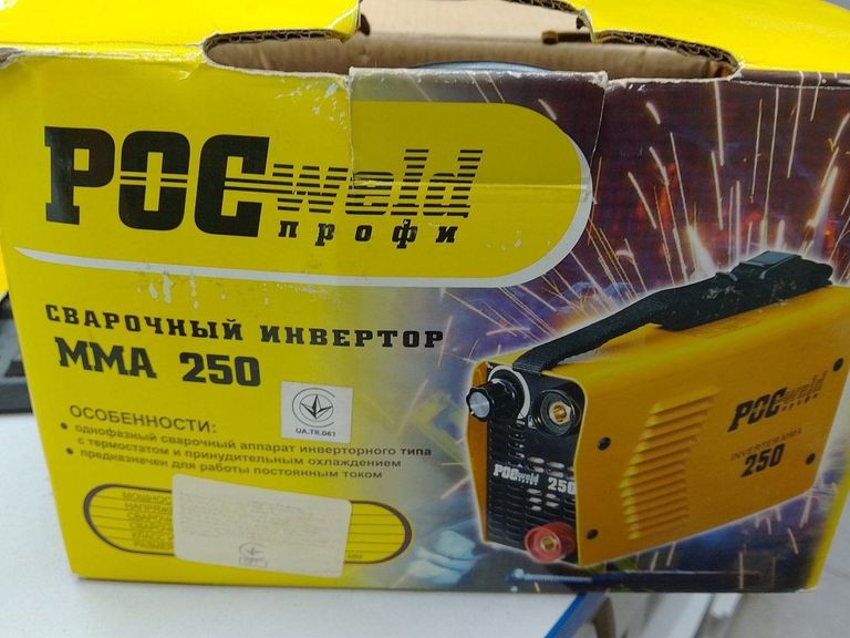 Оголошення Pocweld mma 250 Б/У