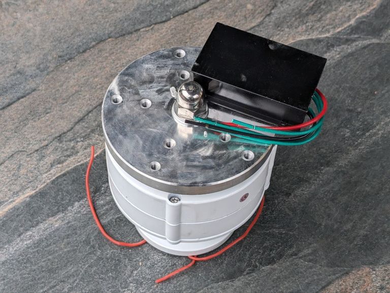 Новий. Уцінка. Вітрогенератор вертикальний «Куля» 300 вт 12v/24v. Код:null. Изображение 6