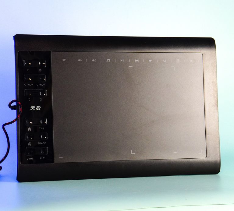 Купить Акція! Графічний планшет для малювання 10Moons 1060 Plus Чорний + чохол у подарунок. Новий. Б/У