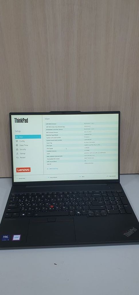 Купить Lenovo 16/core ultra 5 125u s1 ddr5/32gb ddr5/ssd 1000 gb/*інтегрована Б/У