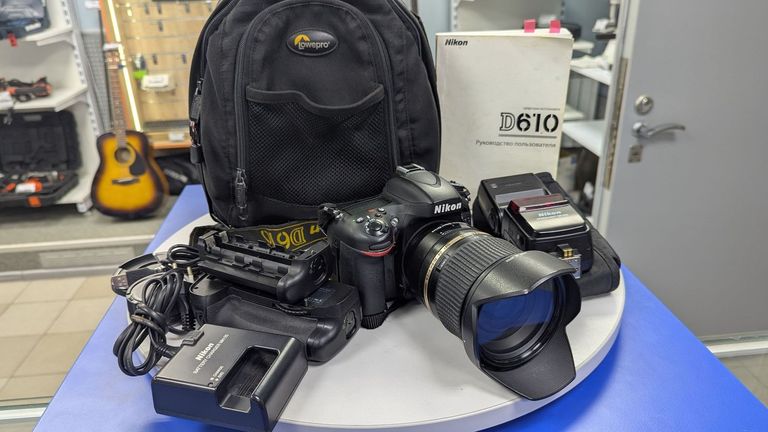 Объявление Nikon d610 + tamron af sp 24-70mm f/2,8 di Б/У