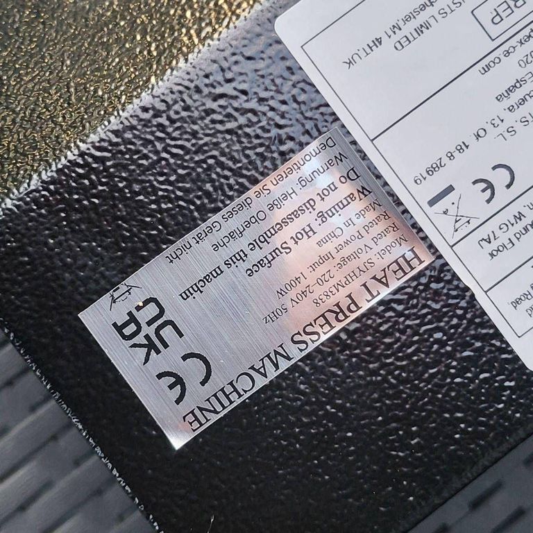 Планшетний термопрес SHP-24LP2S 40×60 см з висувною плитою й автоматичним відкриттям. Код:null. Изображение 6