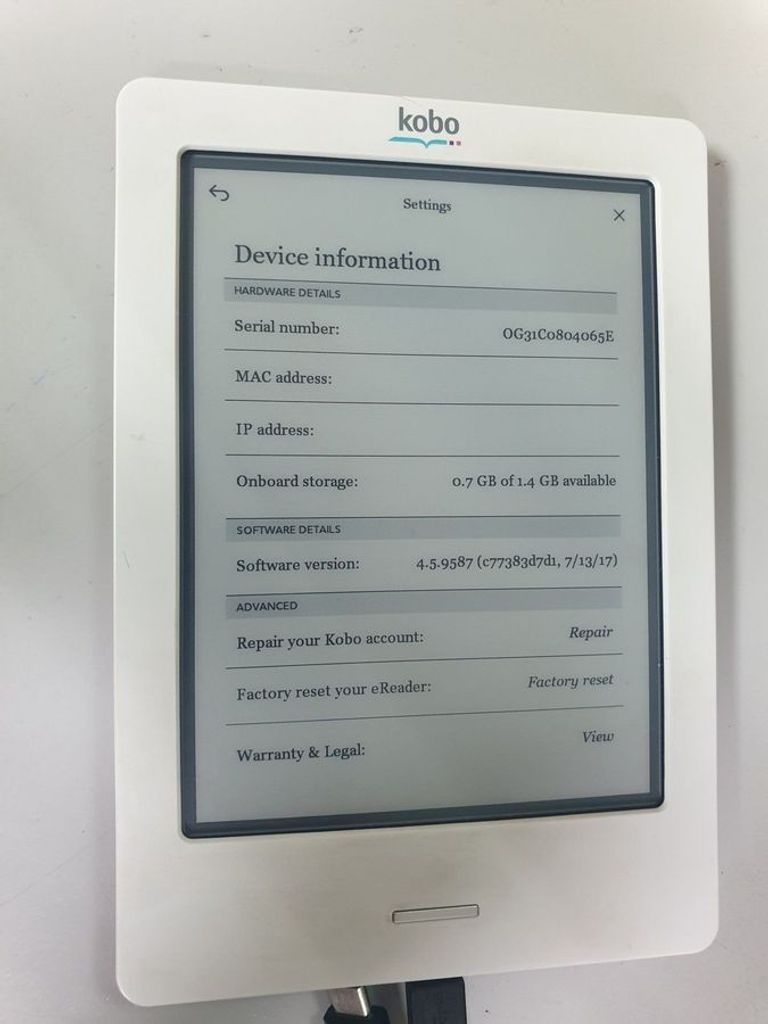 Дешиво Kobo без моделі с ломбарда