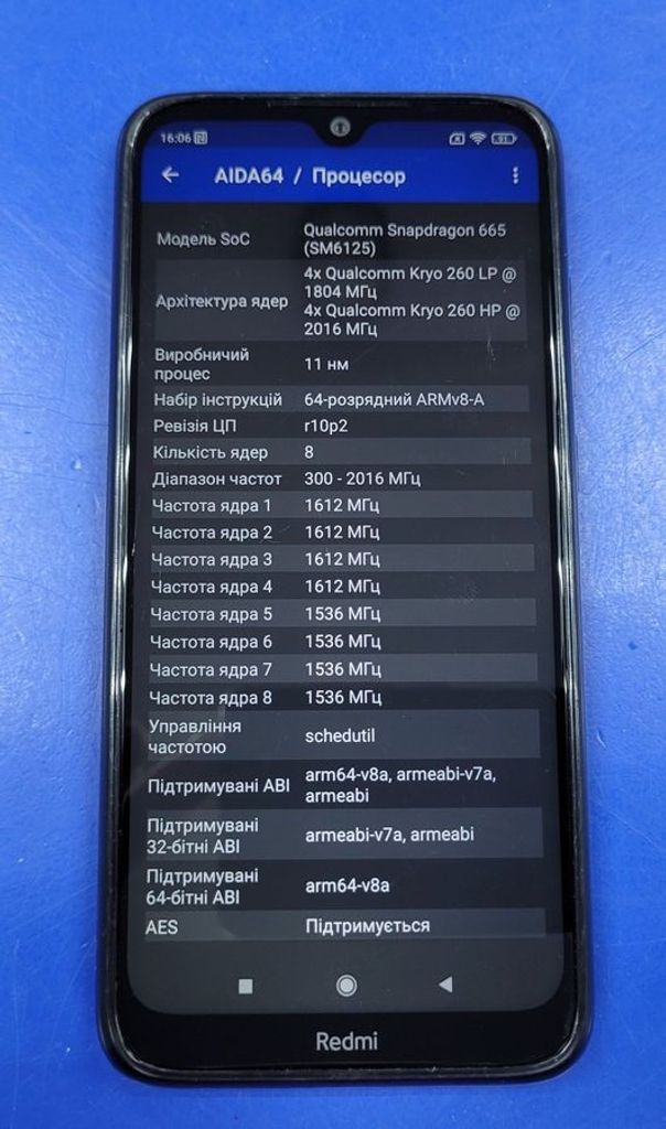 Xiaomi Redmi Note 8T 4/64GB Blue Код:01-200780470. Зображення 8